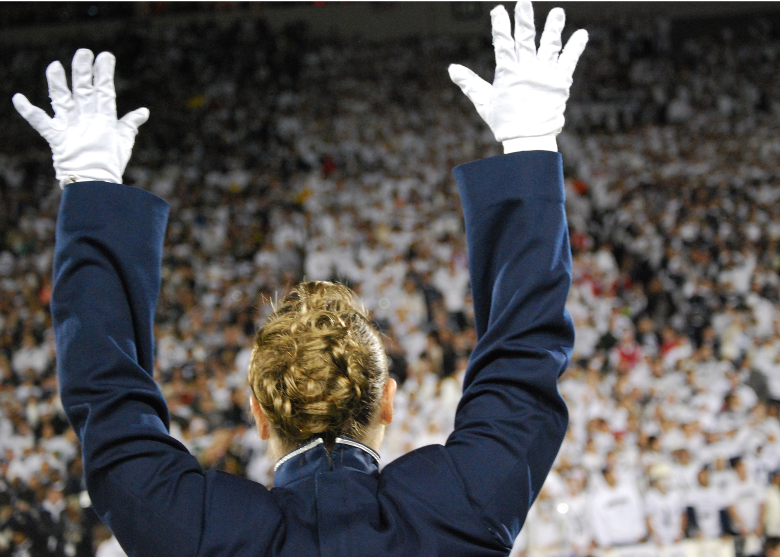Blue Band Raise Hands