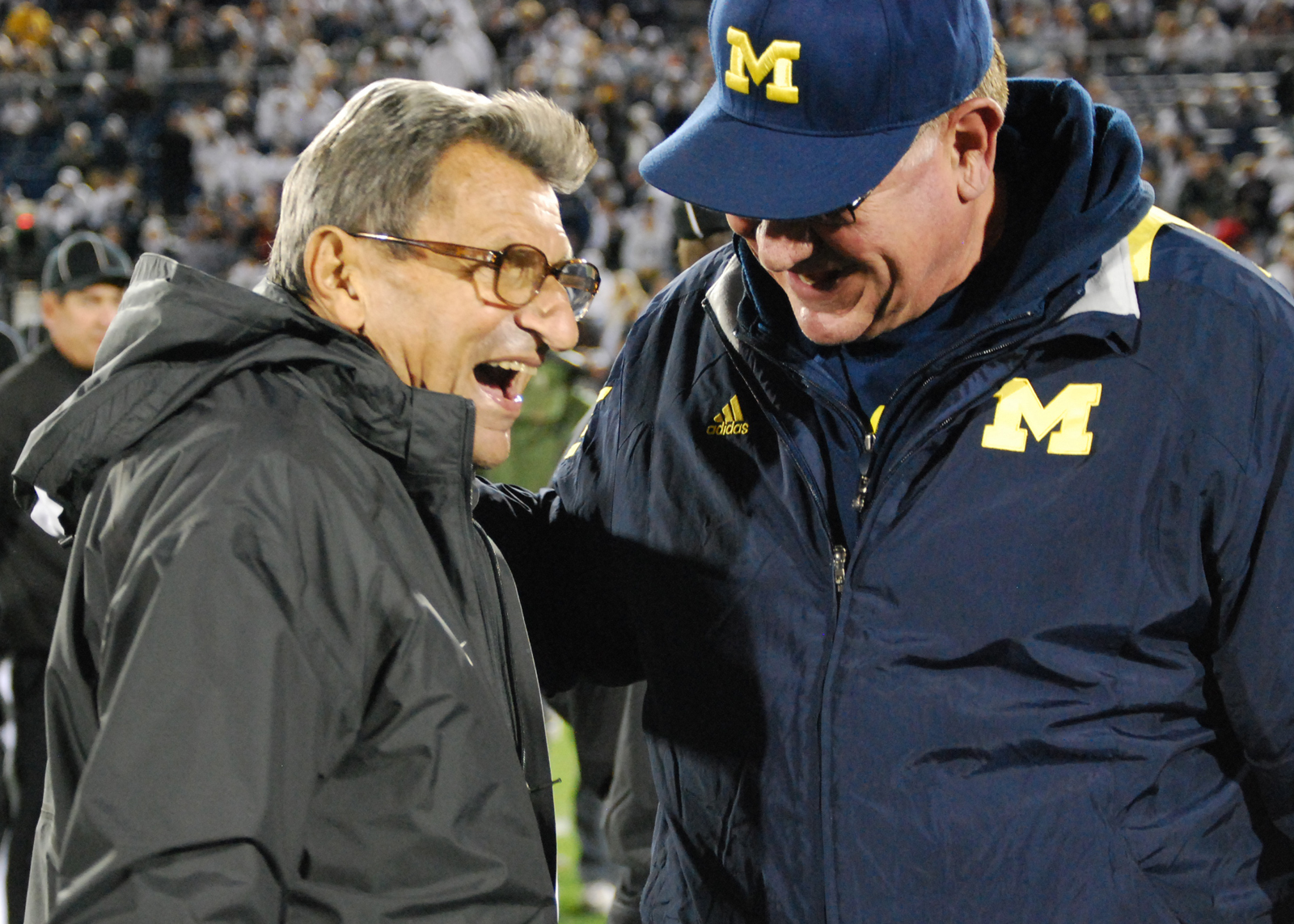 JoePa talking Michigan