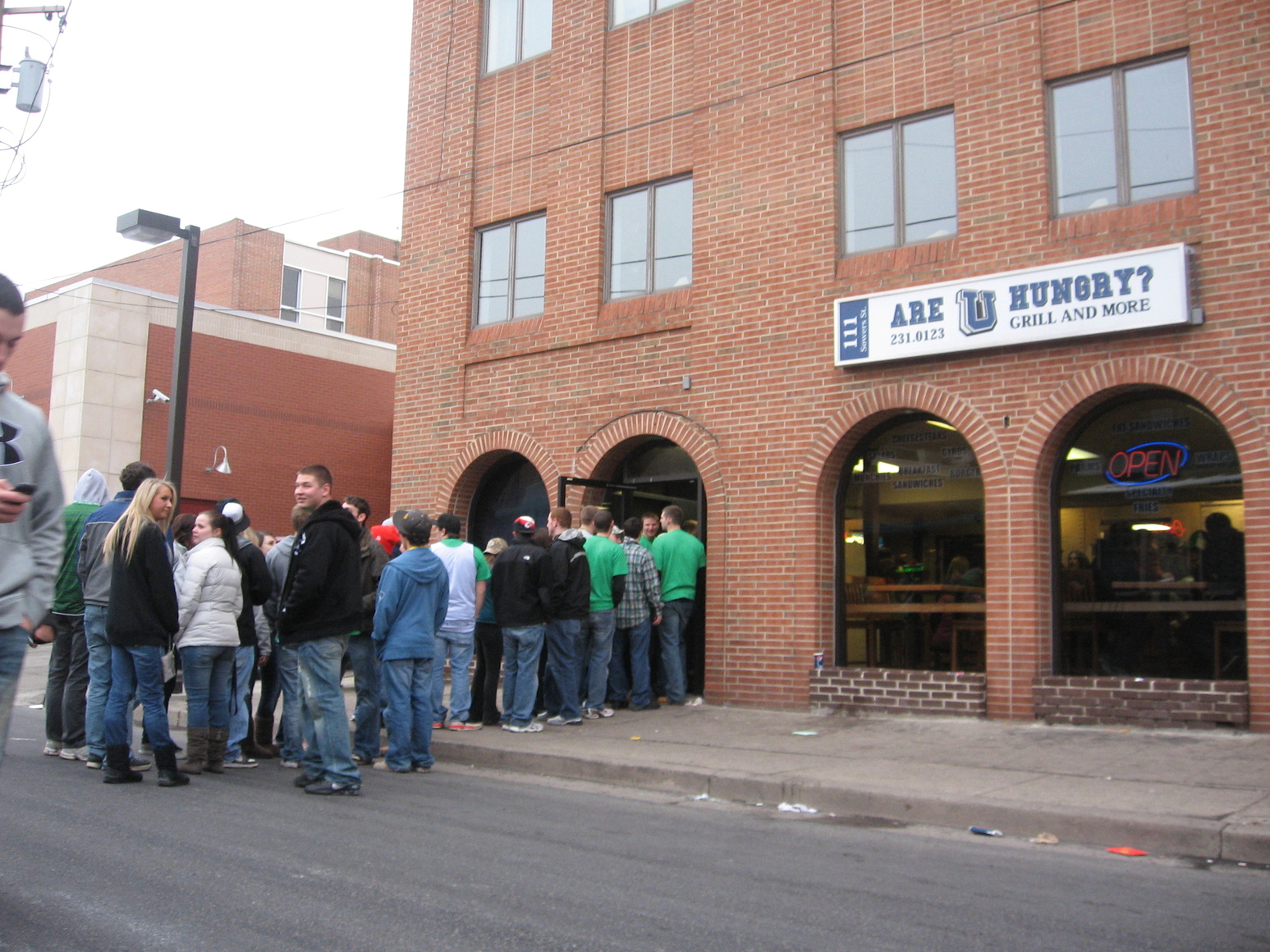 State Patty's Day - Are U Hungry Line
