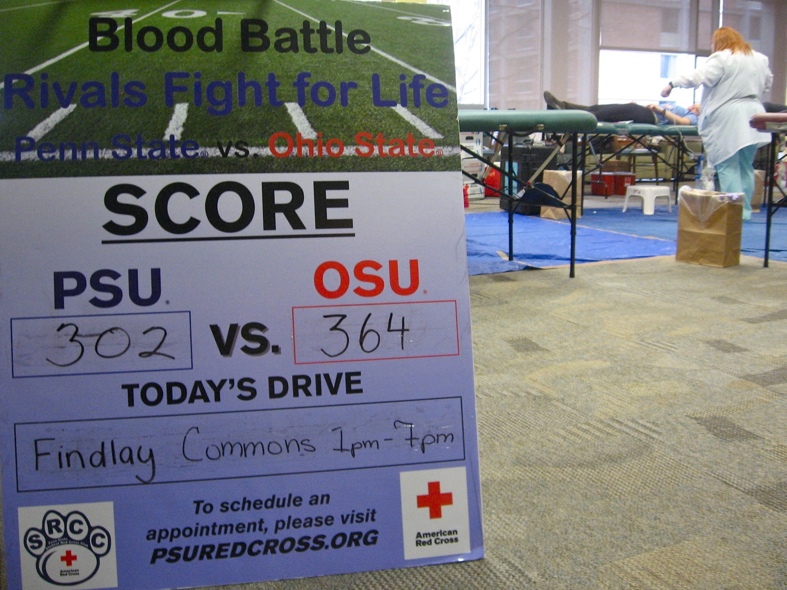 PSU-OSU Blood Battle Blood Drive