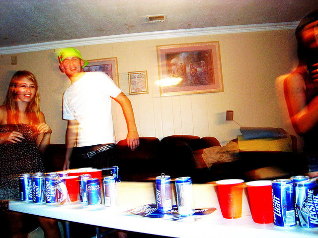 beer pong