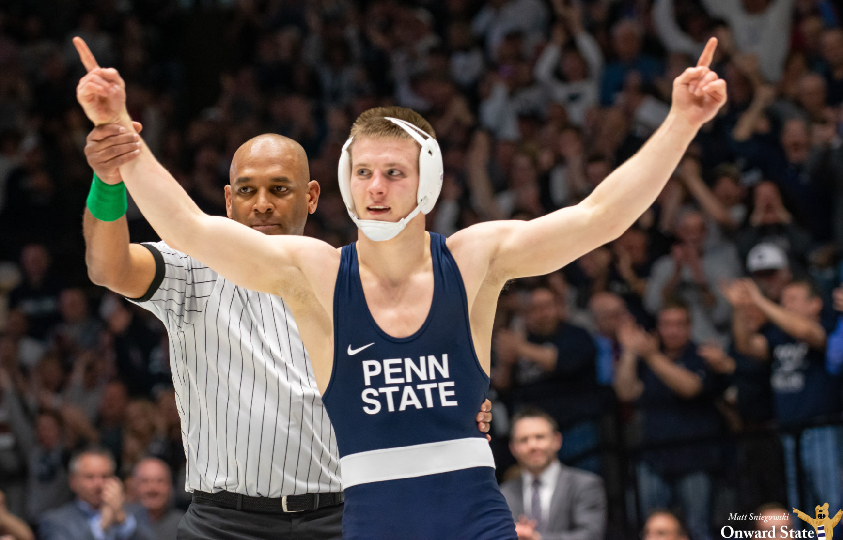 Penn State Wrestlers Compete at Real American Freestyle Event