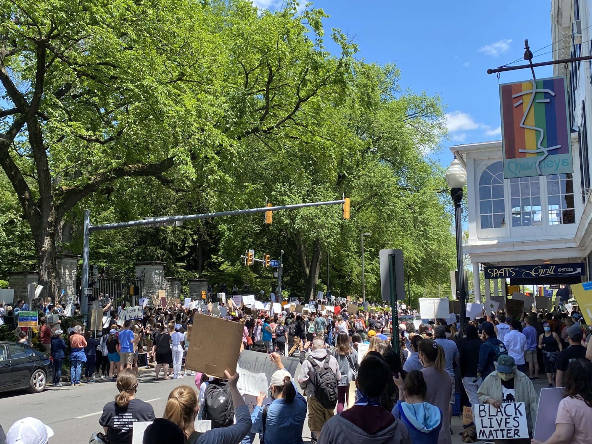 State College Community Rallies At 'Justice For George Floyd' Protest ...