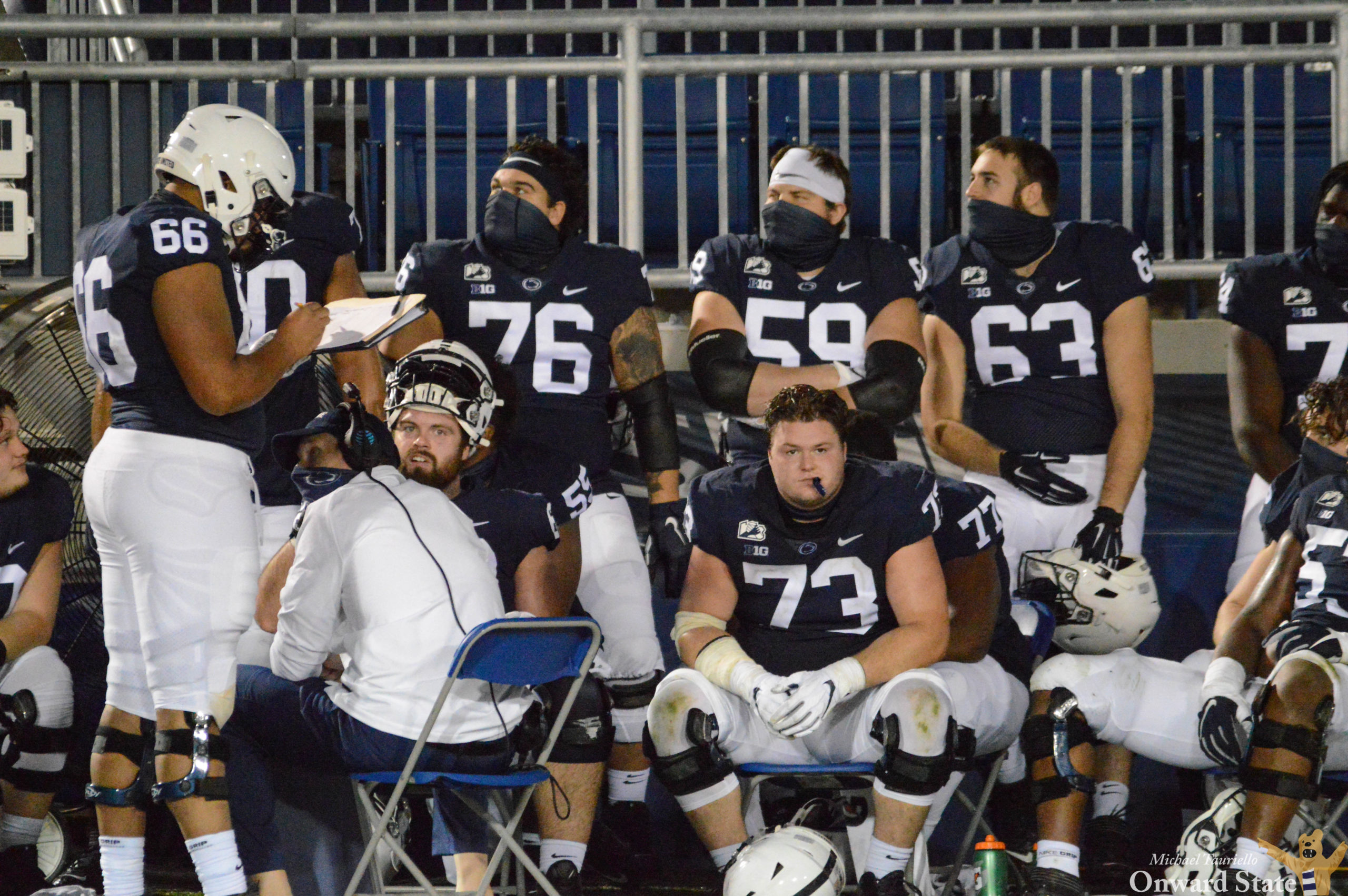 Rasheed Line Rasheed Walker, Penn State's Offensive Line Determined To Dominate As ...