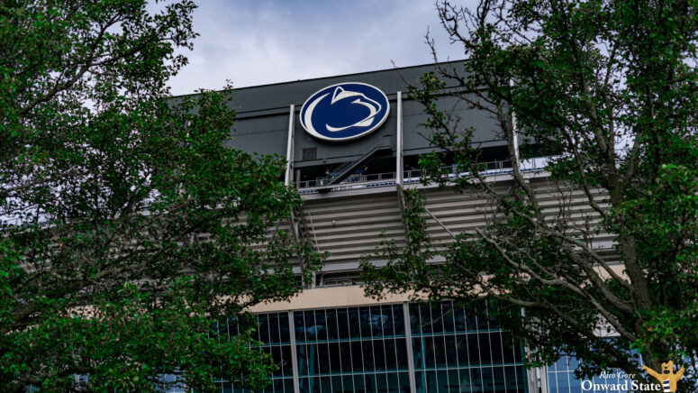 Beaver Stadium Exterior Scoreboard