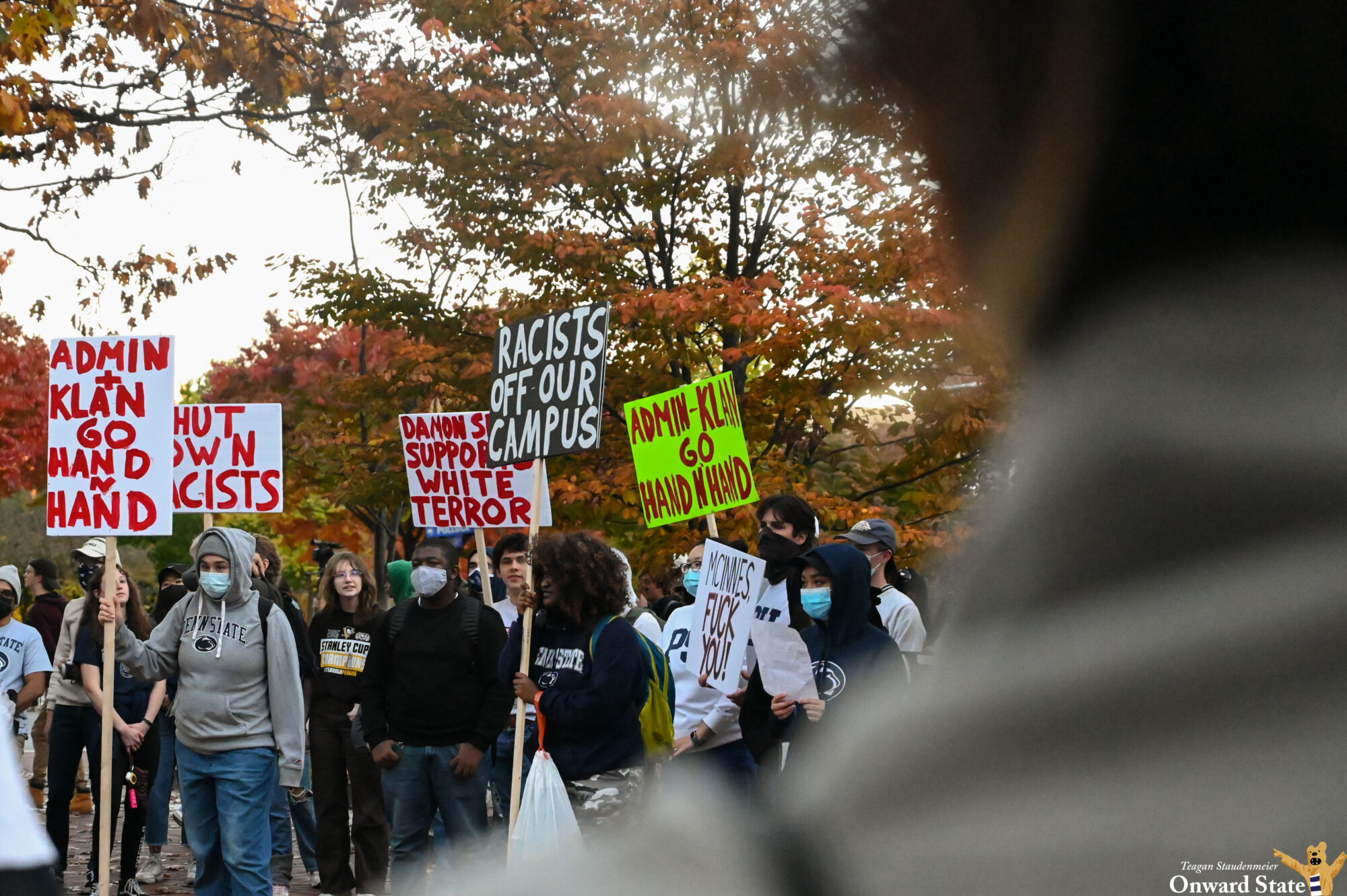 [Photo Story] Demonstrators Gather To Protest Expected Controversial ...