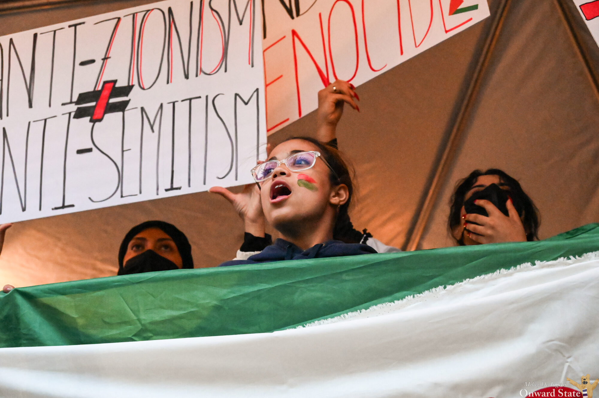 'Day Of Resistance' Brings Pro-Palestinian Protest To College Avenue ...