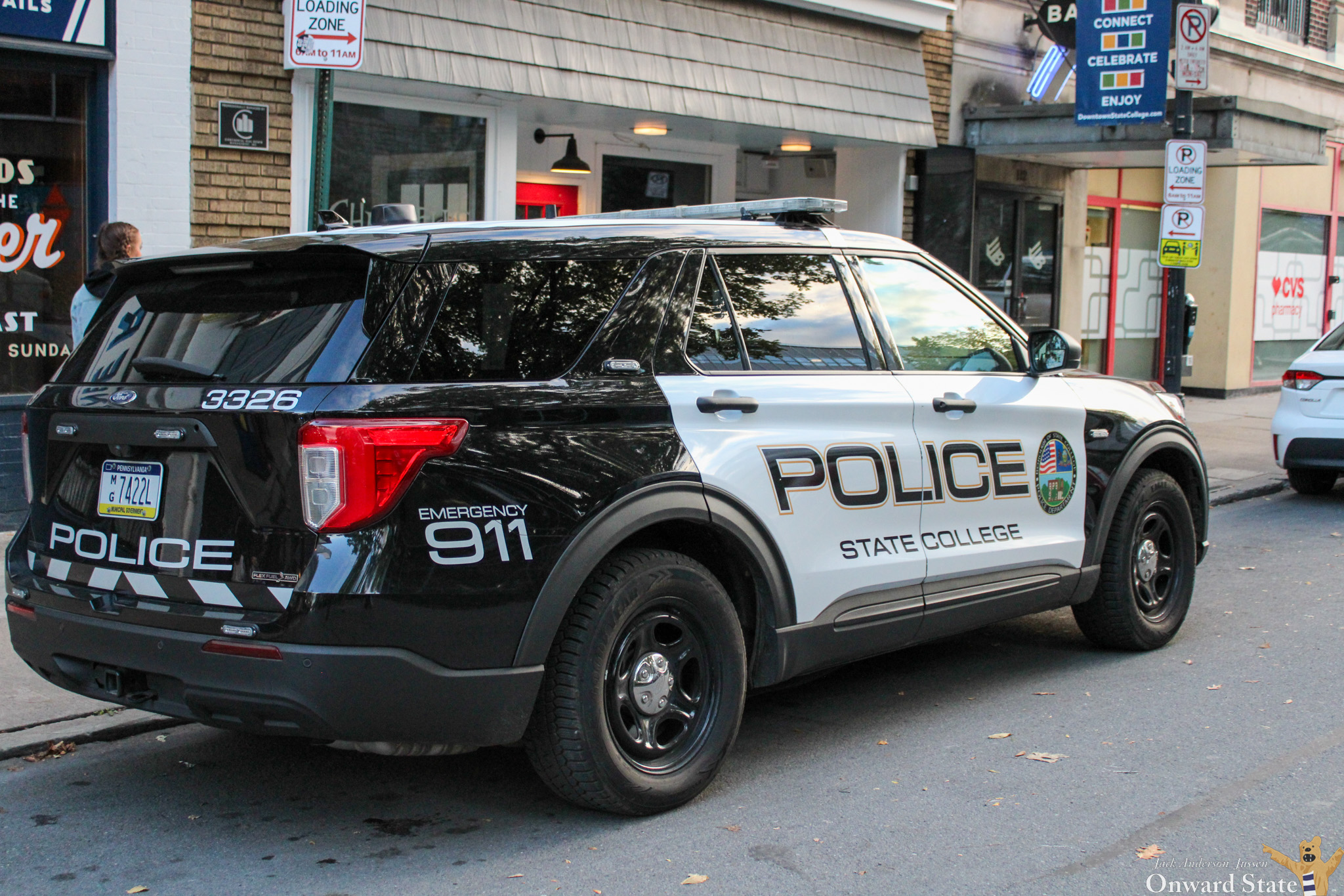 Penn State Student Charged After Striking Pedestrian