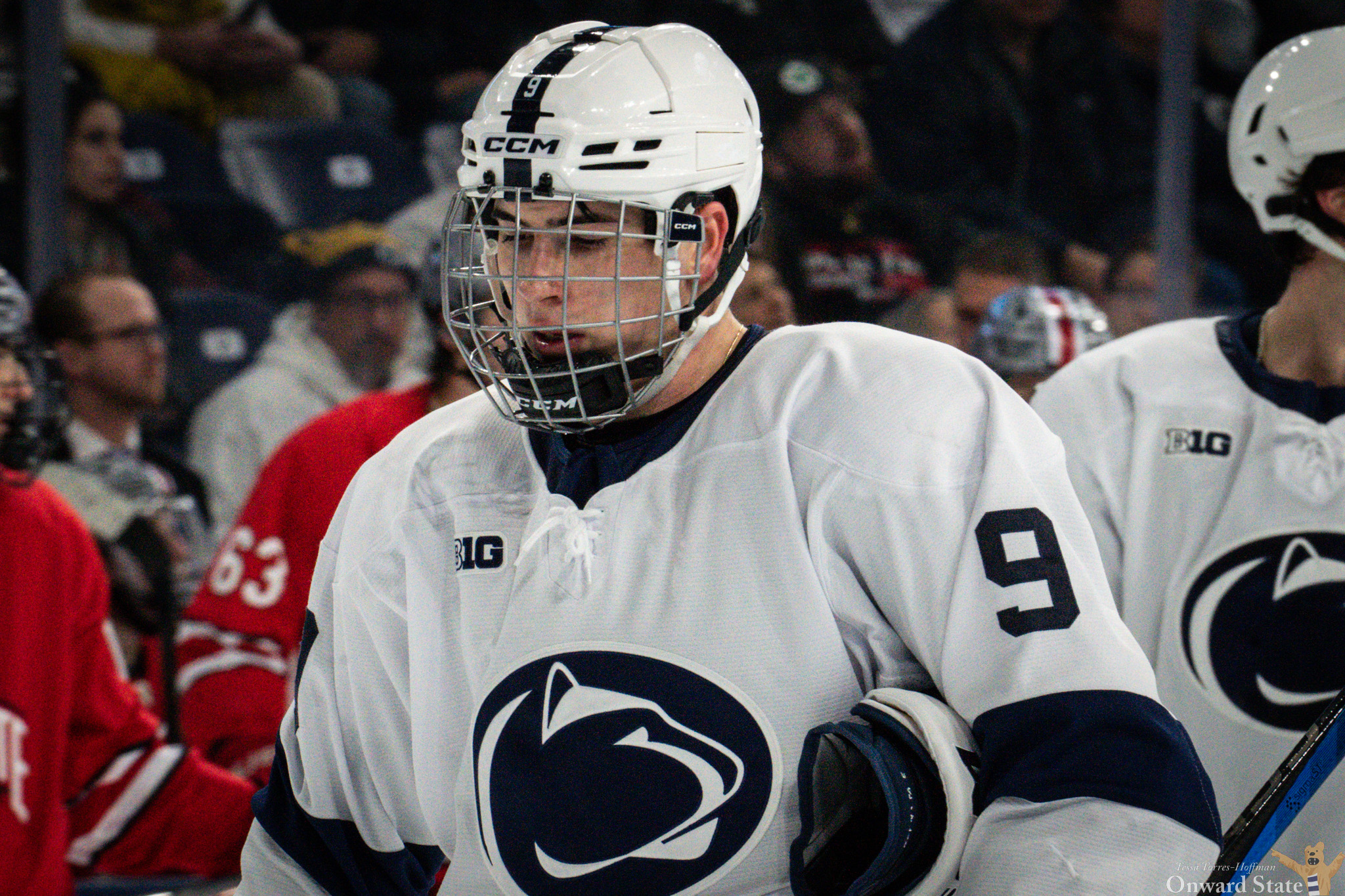 Keaton Peters of Penn State Men's Hockey Out for Season Due to Knee Injury