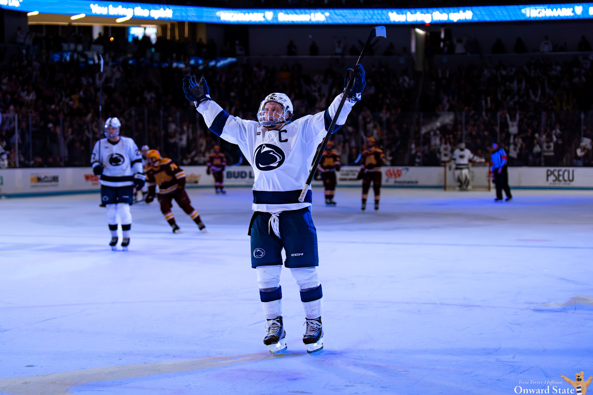 Dane Dowiak and Reese Laubach Named Captains for Penn State Men's Hockey 2026-27 Season