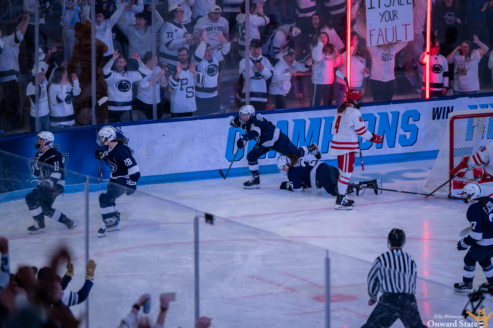 Penn State Women's Hockey Defeats St. Lawrence 3-1
