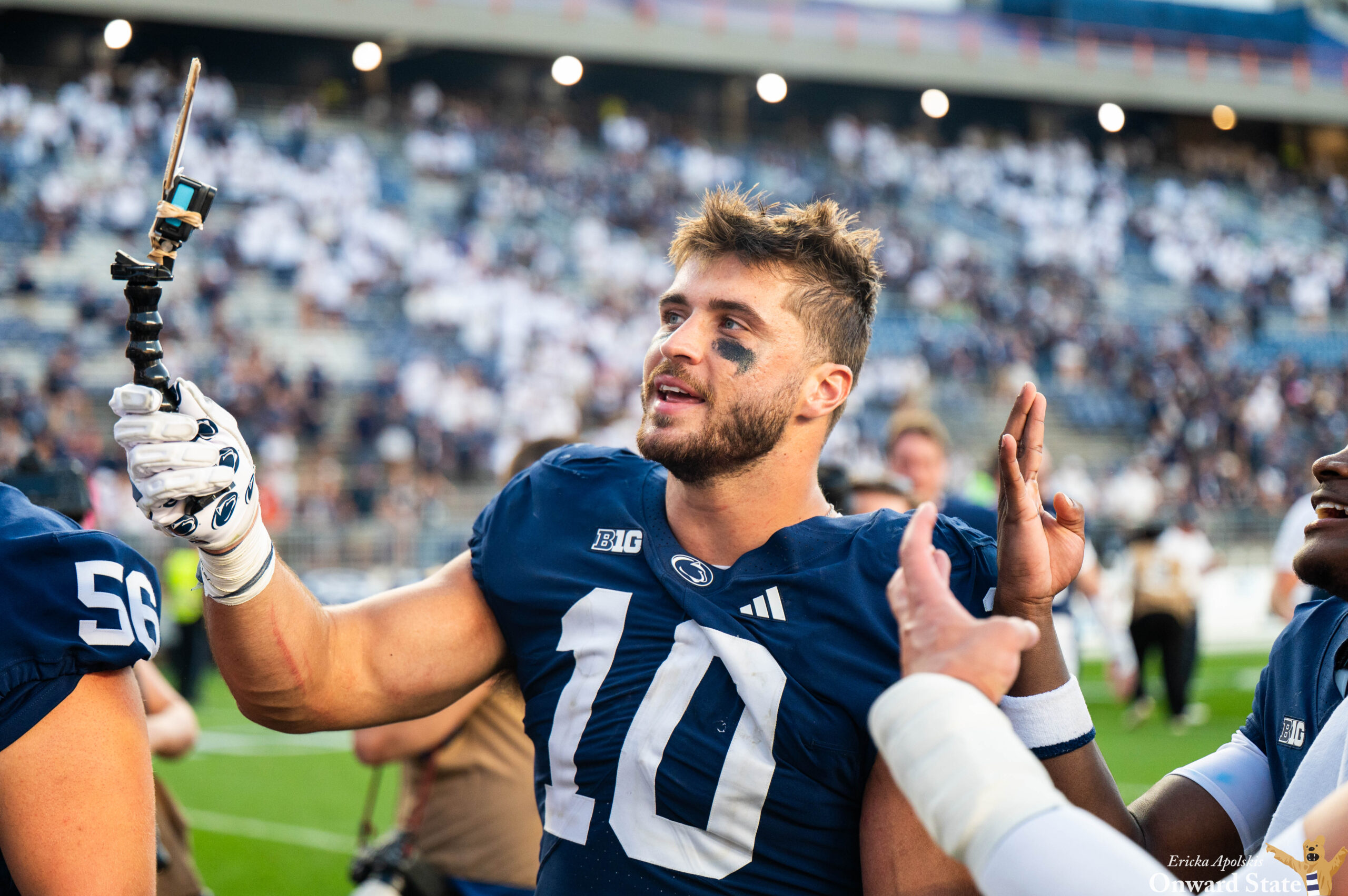 Caleb Bacon Earns Big Ten Co-Defensive Player of the Week Honors