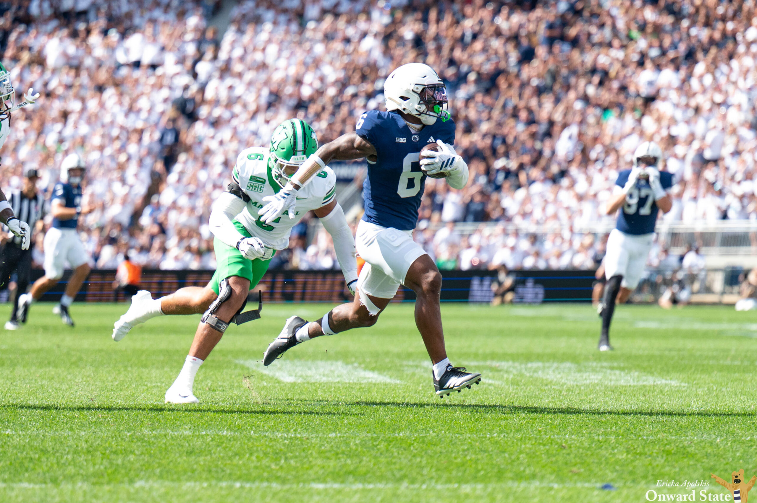Koby Howard of Penn State Football Recognized in PFF College National Team of the Week