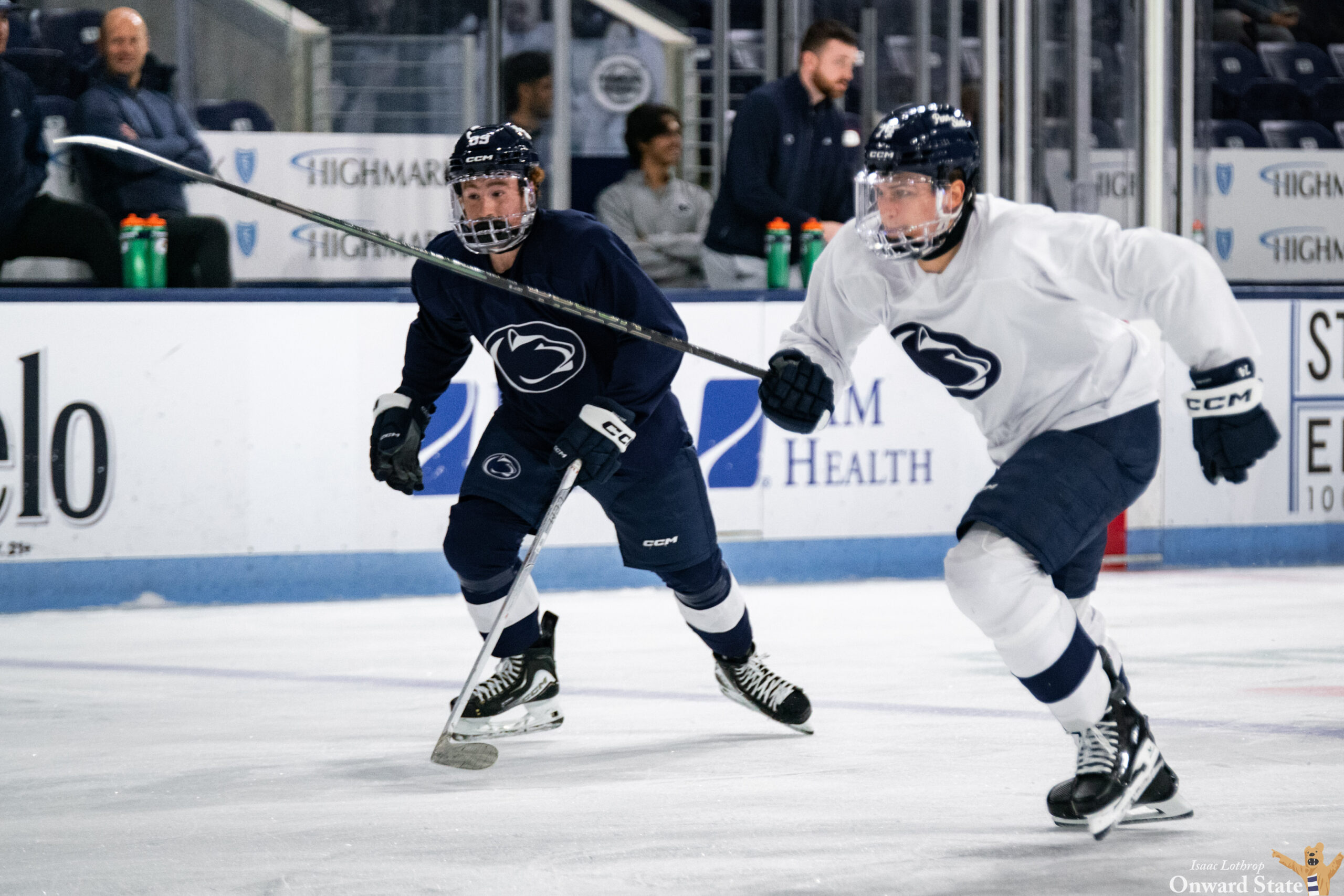 Penn State Men's Hockey Coach Guy Gadowsky Seeks Consistency After Opening Losses