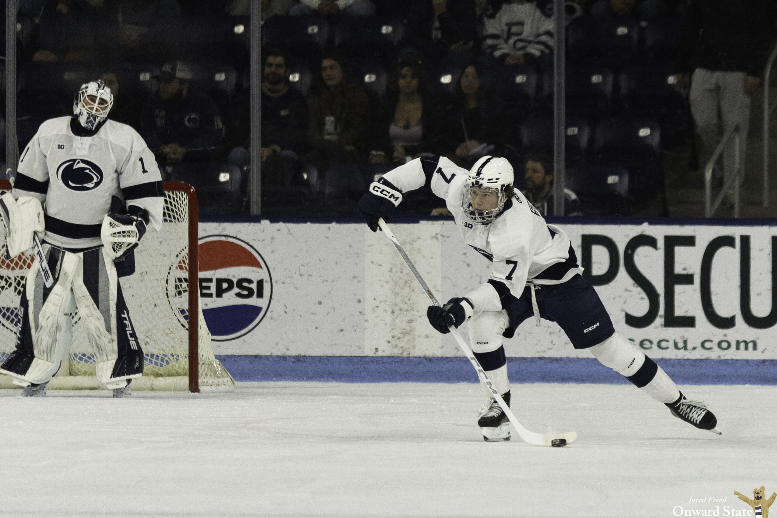 Jackson Smith Shines as Penn State Hockey Sweeps Canisius