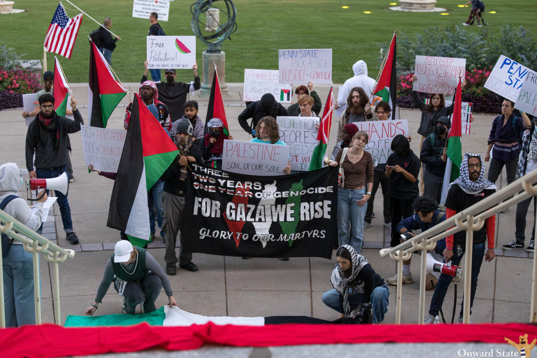 Penn State Students Protest Against Zionism and University Administration