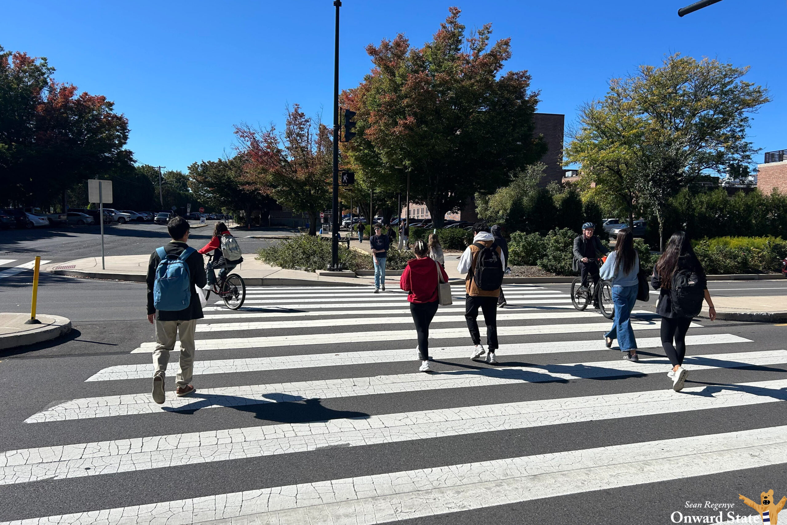 The Importance of the Median at the Trailways Bus Stop on North Atherton Street